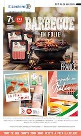 Catalogue Supermarchés E.Leclerc en cours à Étalondes et alentours, "BARBECUE EN FOLIE", 28 pages, 05/05/2026 - 16/05/2026