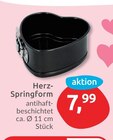 Herz-Springform im aktuellen budni Prospekt