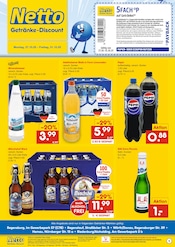 Wasser im Netto Marken-Discount Prospekt in Regensburg Aktueller Netto Marken-Discount Prospekt mit Wasser, "DER ORT, AN DEM DU IMMER AUSGEZEICHNETE PREISE FINDEST.", Seite 1