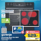 Advantage Black Set NEW Einbauherd-Set Angebote von gorenje bei EURONICS Schwerte für 529,00 €