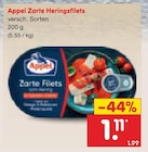 Zarte Heringsfilets Angebote von Appel bei Netto Marken-Discount Kassel für 1,11 €