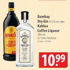 Dry Gin Angebote von Bombay bei famila Nordost Pinneberg für 10,99 €