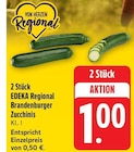 nah und gut - Brandenburger Zucchinis Angebot im Prospekt Brandenburger Zucchinis bei nah und gut im Prospekt "" für 1,00 €