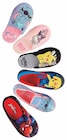 Chaussons enfant licences en promo chez Super U Annemasse à 7,90 €