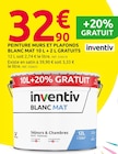 Peinture murs et plafonds blanc mat 10 l + 2 l gratuits à Mr. Bricolage dans Vinax