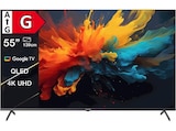PTV 55GQU-5024 55" Google QLED UHD TV (Flat, 55 Zoll / 139 cm, 4K, SMART TV, TV) Angebote von PEAQ bei MediaMarkt Saturn Bonn für 379,00 €