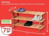 Schuhregal im Angebot bei GLOBUS in Wetzlar Schuhregal Angebote von KESPER bei GLOBUS Wetzlar für 7,99 €