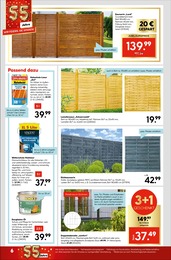 Doppelstabmattenzaun Angebot im aktuellen Hellweg Prospekt auf Seite 6