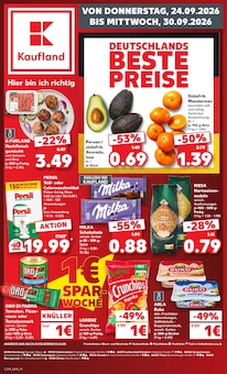 Kaufland Prospekt Hier bin ich richtig mit 72 Seiten