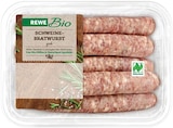 Schweine-Bratwurst im Angebot bei REWE in Neuwied Schweine-Bratwurst Angebote von REWE Bio bei REWE Neuwied für 5,99 €