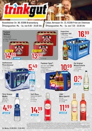 Trinkgut Prospekt für Stephanskirchen mit 4} Seiten Trinkgut Prospekt für Stephanskirchen: "Aktuelle Angebote", 4 Seiten, 22.09.2025 - 27.09.2025