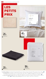 Couette Angebote im Prospekt "LE BLANC : DES COLLECTIONS INSPIRANTES" von Carrefour Market auf Seite 5