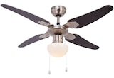 Ventilateur de plafond avec éclairage LED - Lidl à Agen Ventilateur de plafond avec éclairage LED en promo chez Lidl Agen à 39,99 €
