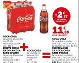 Coca-Cola en promo chez U Express Reims à 11,88 €