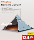 Tipi Torino Light Zelt im Angebot bei Netto Marken-Discount in Rüsselsheim Tipi Torino Light Zelt Angebote von KingCamp bei Netto Marken-Discount Rüsselsheim für 134,95 €