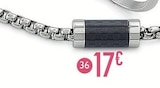 Collier en acier et carbone à 17,00 € dans le catalogue E.Leclerc