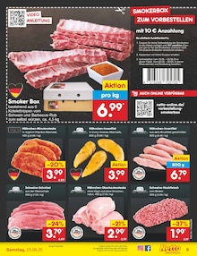 Schweinefleisch im Netto Marken-Discount Prospekt "Aktuelle Angebote" mit 65 Seiten (Kiel)