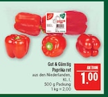 Paprika rot Angebote von Gut & Günstig bei Marktkauf Bautzen für 1,00 €