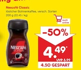 Classic Angebote von Nescafé bei Netto Marken-Discount Leipzig für 4,49 €