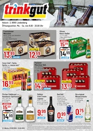 Trinkgut Prospekt: "Aktuelle Angebote", 4 Seiten, 07.09.2026 - 12.09.2026