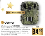 Wildtierkamera WCS 5023 Angebote von denver bei E center Villingen-Schwenningen für 34,99 €