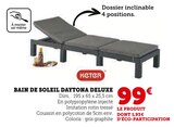 Bain de Soleil Daytona Deluxe - KETER dans le catalogue Hyper U