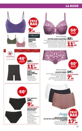 Offre Slip Femme dans le catalogue Super U du moment à la page 53