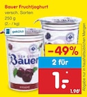 Fruchtjoghurt Angebote von Bauer bei Netto Marken-Discount Aschaffenburg für 1,00 €