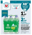 Eau de source de montagne d'Auvergne - U - U Express à Ajaccio Eau de source de montagne d'Auvergne - U en promo chez U Express Ajaccio à 2,67 €