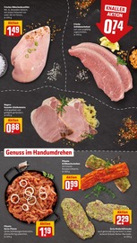 Ähnliche Angebote wie Rumpsteak im Prospekt "Dein Markt" auf Seite 7 von REWE in Soest