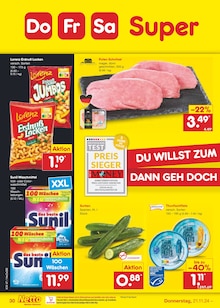 Thunfisch im Netto Marken-Discount Prospekt "Aktuelle Angebote" mit 51 Seiten (Rostock)