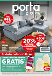 Ecksofa Angebot im aktuellen porta Möbel Prospekt auf Seite 1