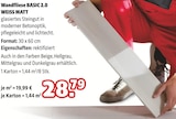 Aktuelle Fliesen Angebote bei Richter Baustoffe in Lübeck Aktuelles Wandfliese BASIC 2.0 WEISS MATT Angebot bei Richter Baustoffe in Lübeck ab 28,79 €