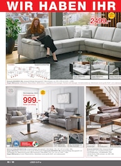 Aktueller Möbelzentrum Pforzheim Prospekt mit Wohnlandschaft, "1/2 Betten & Poster", Seite 2