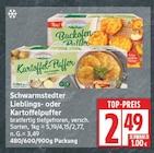 Lieblings Kartoffelpuffer von Schwarmstedter für 2,49 € bei EDEKA im Angebot Lieblings Kartoffelpuffer von Schwarmstedter im aktuellen EDEKA Prospekt