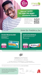 mea - meine apotheke Prospekt für Neunkirchen mit 4 Seiten mea - meine apotheke Prospekt für Neunkirchen: "Unsere Juni-Angebote", 4 Seiten, 01.06.2026 - 30.06.2026