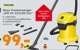 Nass-Trockensauger "WD 3V-17/6/20 Car" im Angebot bei Globus-Baumarkt in Peine Nass-Trockensauger "WD 3V-17/6/20 Car" Angebote von Kärcher bei Globus-Baumarkt Peine für 99,00 €