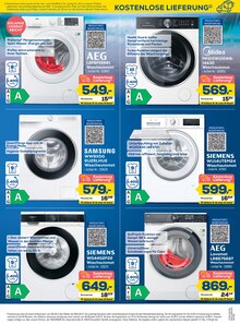 Waschmaschine im EURONICS Prospekt "GENAU RICHTIG. NEUESTE TECHNIK GRATIS FREI HAUS." mit 20 Seiten (Soest)