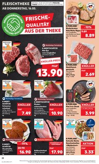 Steak im Kaufland Prospekt "Aktuelle Angebote" mit 52 Seiten (Krefeld)
