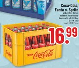 Coca-Cola, Fanta o. Sprite Angebote bei Marktkauf Beckum für 16,99 €