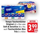 Aktuelles Taschentücher Original Angebot bei E center in Freiburg (Breisgau) ab 3,99 €