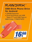 USB-Stick Phone Drive für Android Angebote von SanDisk bei expert Freiberg für 16,66 €