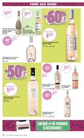 Promos Vin Bordeaux Rosé dans le catalogue "Casino Supermarché" de Casino Supermarchés à la page 28