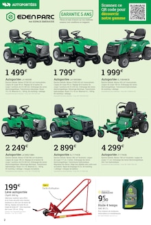 Catalogue Espace Emeraude à Albi cette semaine, valable du 25/02/2026 au 28/03/2026 Prospectus Espace Emeraude à Albi, "Spécial motoculture", 20 pages de promos valables du 25/02/2026 au 28/03/2026