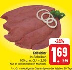 Kalbsleber im EDEKA Prospekt Kalbsleber von im aktuellen EDEKA Prospekt für 1,69 €