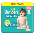 Changes Baby Dry Big Pack Pampers en promo chez Auchan Hypermarché Chalon-sur-Saône à 16,45 €