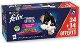 Tendres effilés sélection mixte en gelée pour chat Boeuf poulet poissons - Felix - Super U à Villeurbanne Tendres effilés sélection mixte en gelée pour chat Boeuf poulet poissons - Felix en promo chez Super U Villeurbanne à 13,65 €