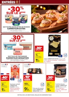 Promo Poisson dans le catalogue Carrefour du moment à la page 72