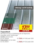 toom Baumarkt Lügde - Trapezblech Angebot im Prospekt Trapezblech bei toom Baumarkt im Lügde Prospekt für 17,99 €