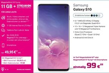 A-Team Mobilfunk-Concept GmbH Bergisch Gladbach - Galaxy S10 Galaxy S10 Angebot bei A-Team Mobilfunk-Concept GmbH Bergisch Gladbach im Prospekt "Nur für kurze Zeit 3,75 GB Datenvolumen für 34,95 € mtl."